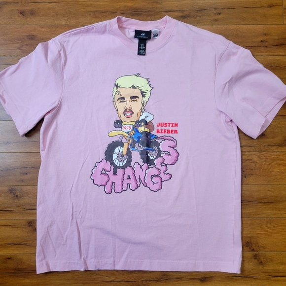 H&M Justin Bieber Changes 2020 T-Shirt - Picture 1 of 4